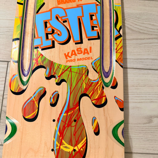 Lester Kasai 10”x30” HAND-PAINTED, Routed ONE OF A KIND Deck (1 of 1)