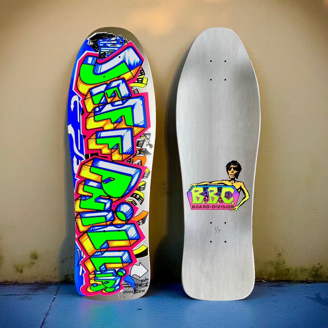 Jeff Phillips GRAFFITI Ultra Limited Edition, HAND-PAINTED BBC Deck (1 of 7)