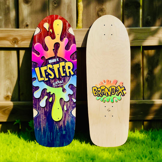 Lester Kasai 10”x30” Limited Edition, DOUBLE FADE Deck HAND-PAINTED (1 of 10)