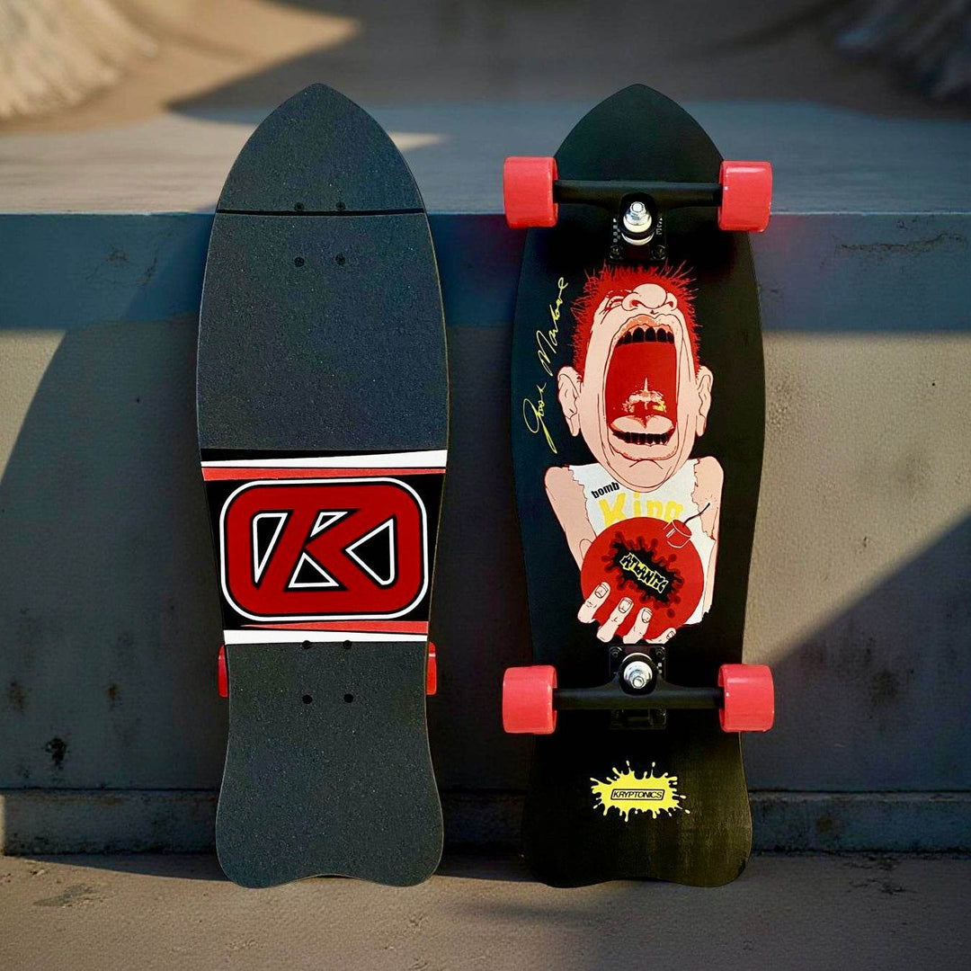 Josh Marlowe “Bomb King” Limited Edition Torpedo COMPLETE 10”x31” HAND-PAINTED (1 of 5) - One Revolver Surfboards