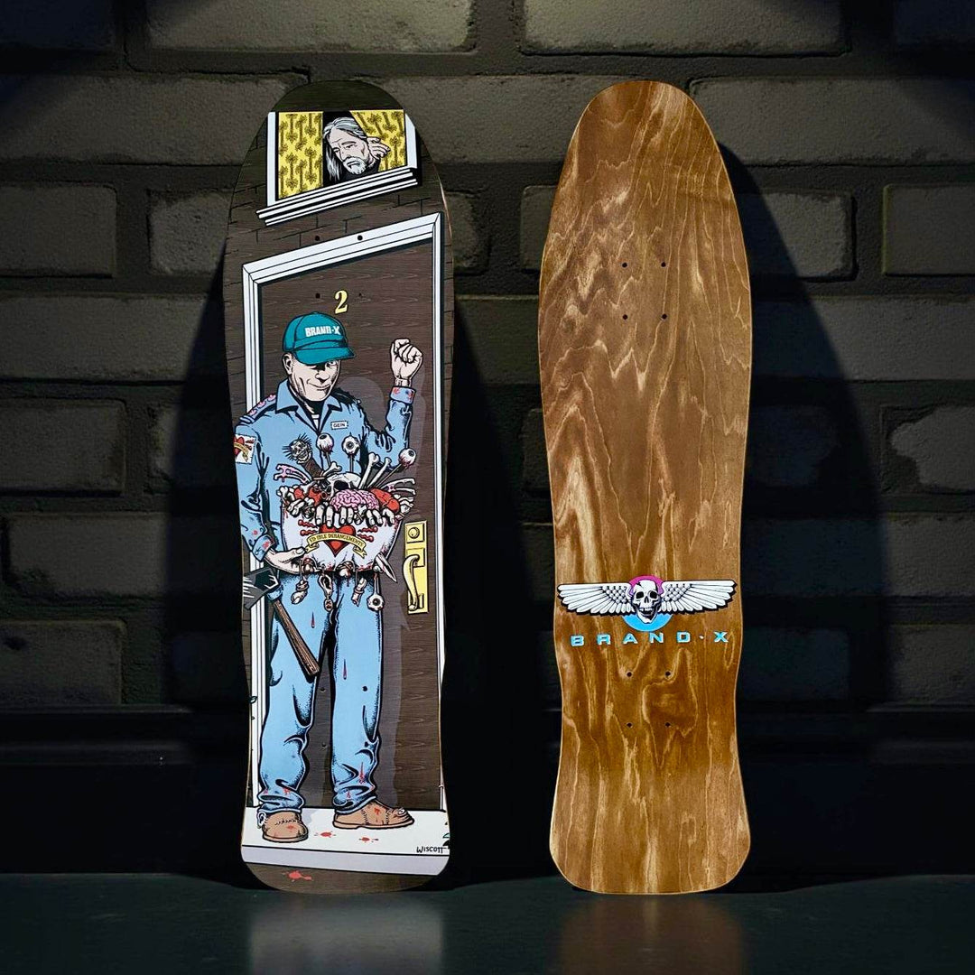 Ed Gein 2 SWEEPER 9”x33” Deck - One Revolver Surfboards