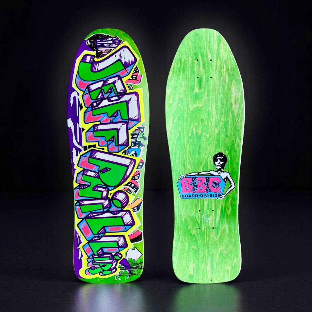 Jeff Phillips GRAFFITI Limited Edition, HAND PAINTED BBC Deck (1 of 25) - One Revolver Surfboards