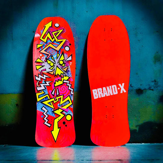 XEX Limited Edition Deck 10"x30" HAND-PAINTED (1 of 10) - One Revolver Surfboards
