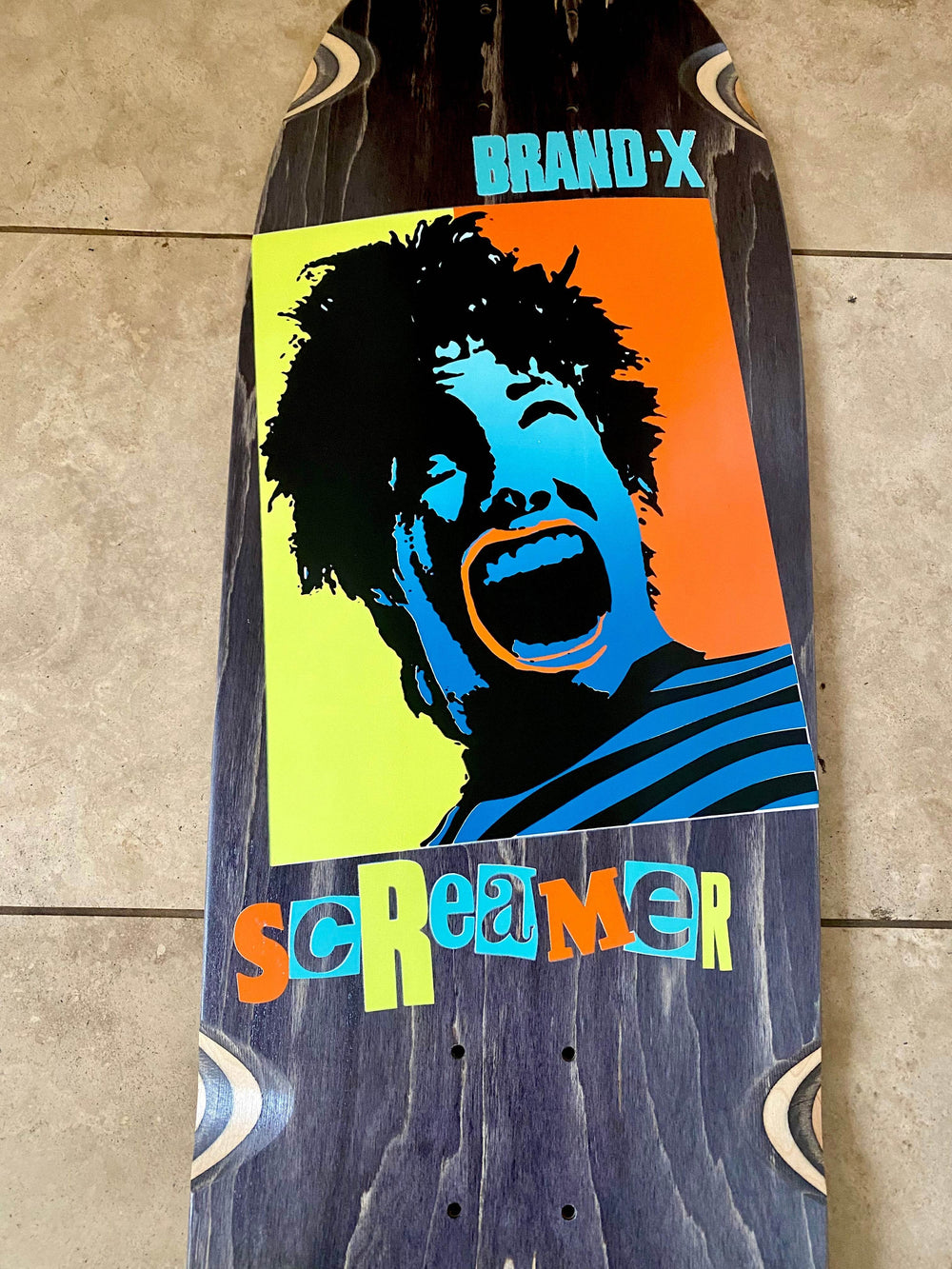 Screamer 10”x30” HAND PAINTED Limited Edition Deck (1 of 5) - Skateboard Decks - One Revolver Surfboards