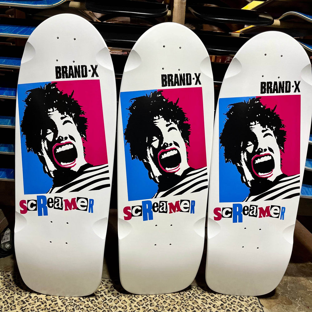 Screamer 10”x30” Limited Edition, HAND-PAINTED Deck (1 of 10) - Skateboard Decks - One Revolver Surfboards