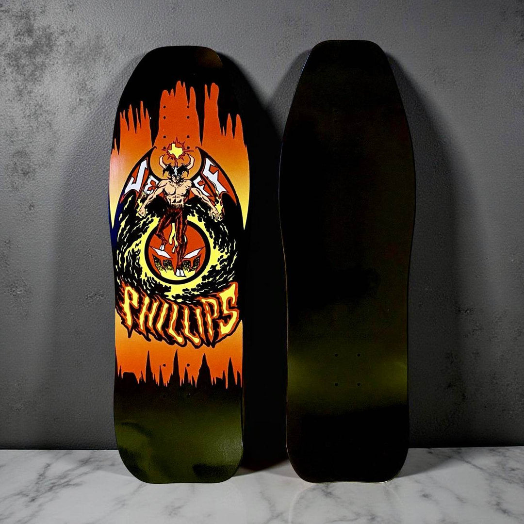 Jeff Phillips DevilMan BBC Original Shape "Rider" Deck 10”x31” - One Revolver Surfboards