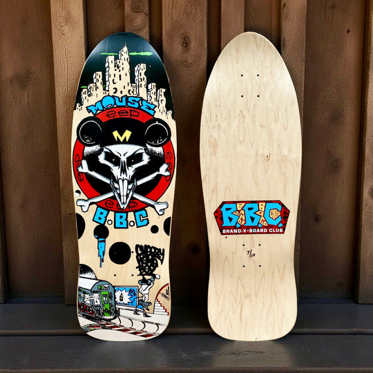 BBC Jamie Mosberg Mouse Skull 10.3”x31” HAND-PAINTED, LIMITED EDITION (1 of 10)
