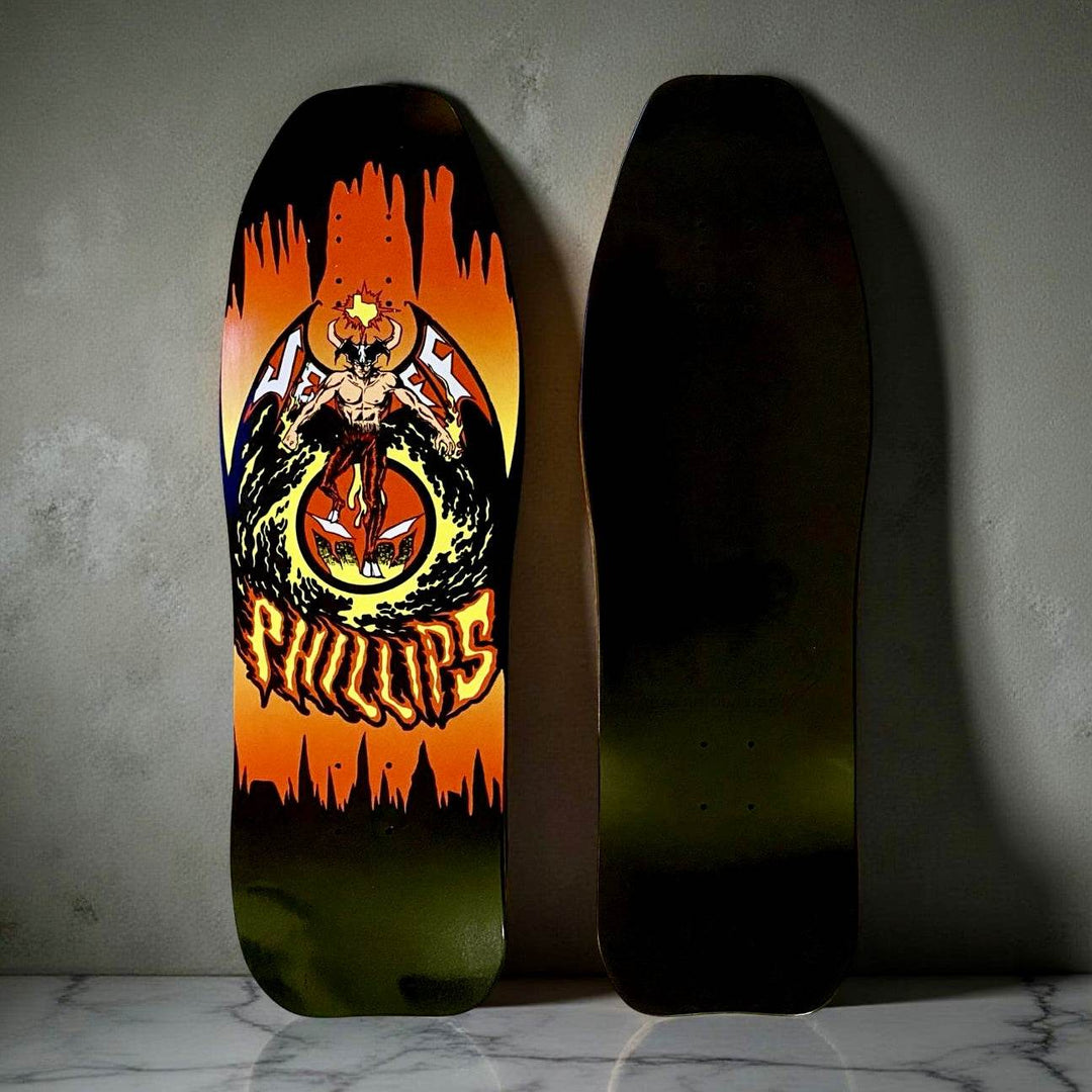 Jeff Phillips DevilMan BBC Original Shape "Rider" Deck 10”x31” - One Revolver Surfboards