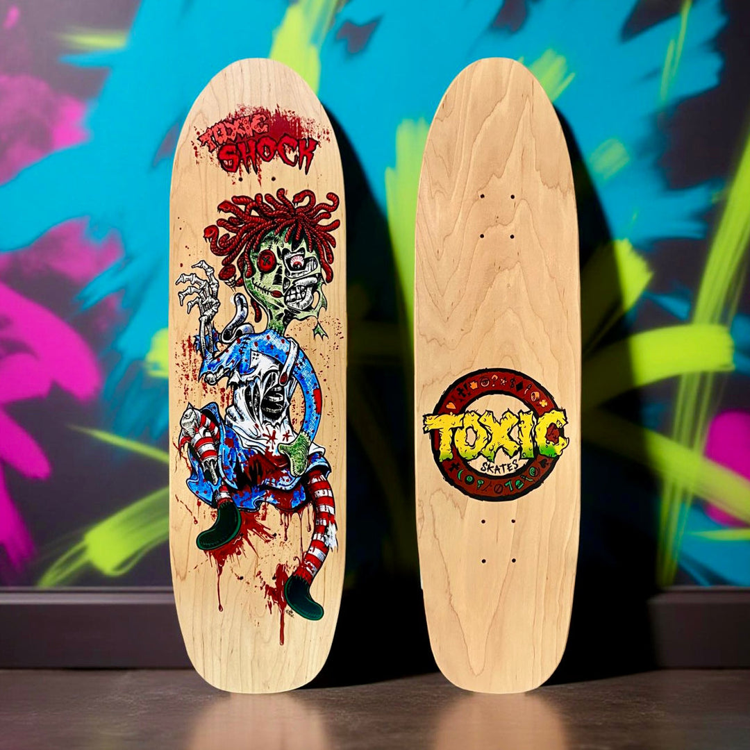 Toxic Shock Bullet-Pig Deck 9.1"x33.25” HAND-PAINTED