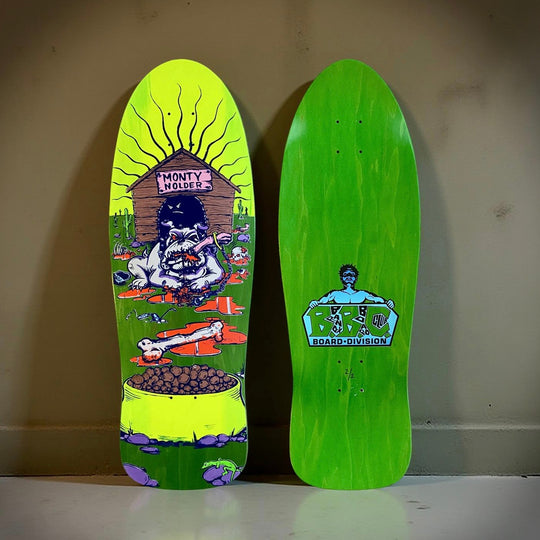 Monty Nolder Bulldog #2 BBC Limited Edition Deck 10.25”x31” HAND-PAINTED (1 of 2)