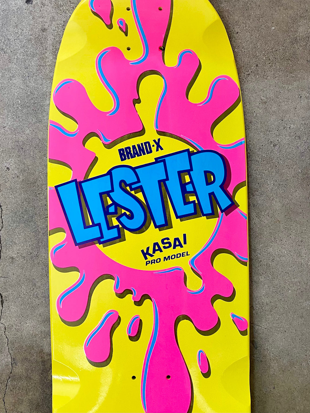 Lester Kasai 10”x30” HAND PAINTED Limited Edition Deck (PRE-ORDER, NOVEMBER)