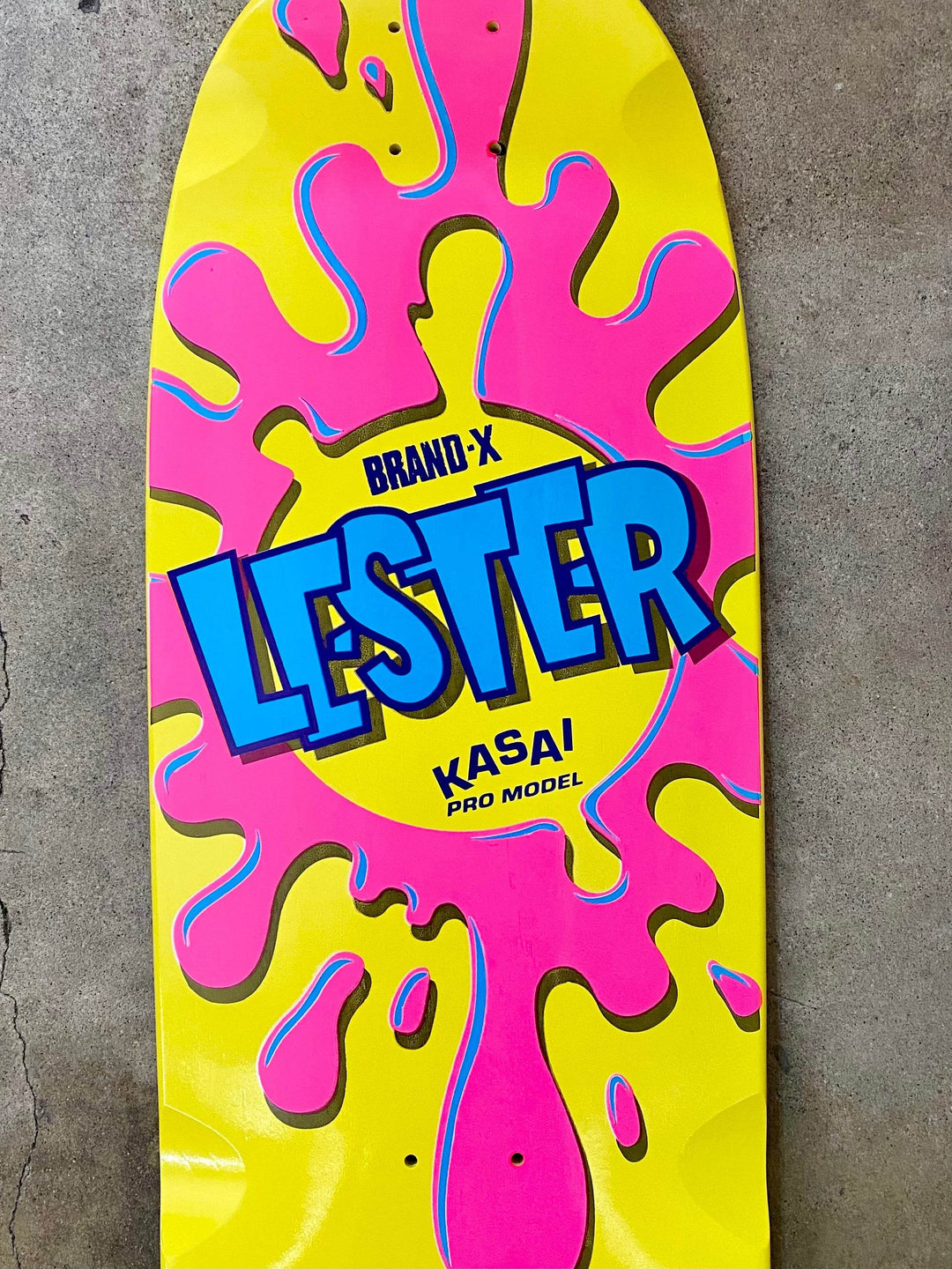 Lester Kasai 10”x30” HAND PAINTED Limited Edition Deck (PRE-ORDER, NOVEMBER) - One Revolver Surfboards