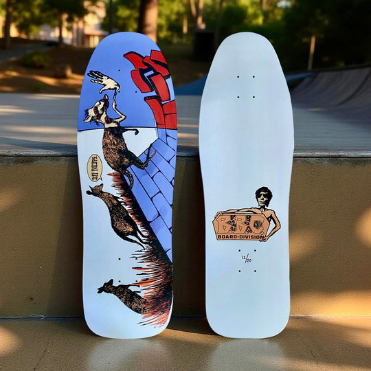 Jeff Phillips Kangaroo Limited Edition BBC Deck, HAND-PAINTED 10"x31" (1 of 20)
