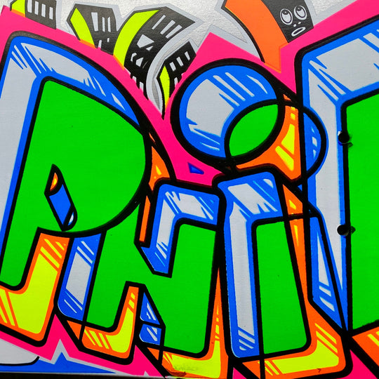 Jeff Phillips GRAFFITI Ultra Limited Edition, HAND-PAINTED BBC Deck (1 of 7)
