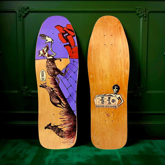 Jeff Phillips Kangaroo Limited Edition BBC Deck, HAND-PAINTED 10"x31" (1 of 10) - One Revolver Surfboards