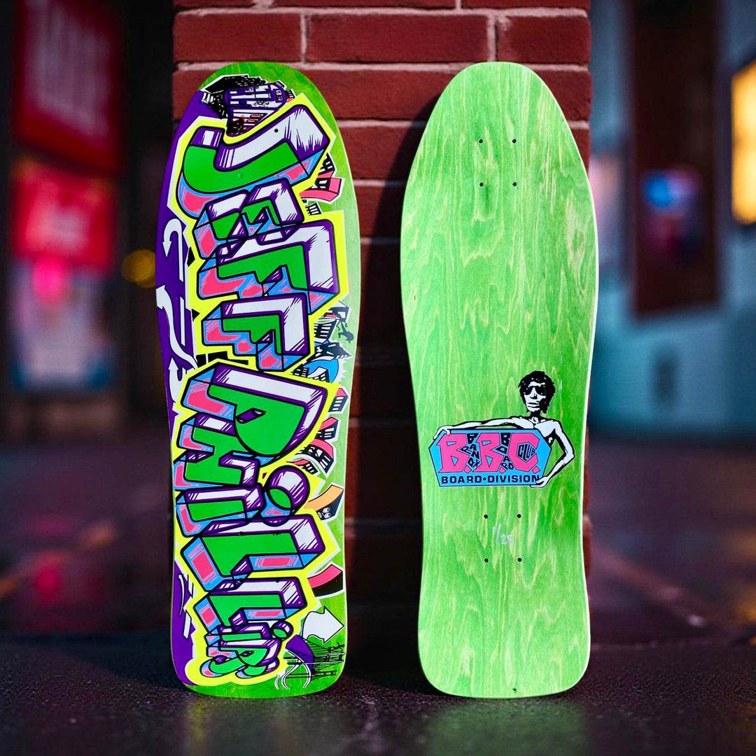 Jeff Phillips GRAFFITI Limited Edition, HAND PAINTED BBC Deck (1 of 25) - One Revolver Surfboards