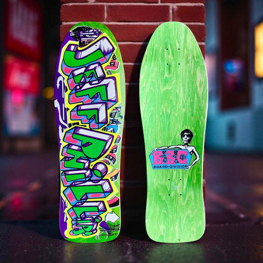 Jeff Phillips GRAFFITI Limited Edition, HAND PAINTED BBC Deck (1 of 25) - One Revolver Surfboards