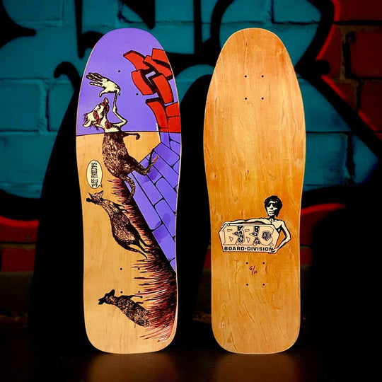 Jeff Phillips Kangaroo Limited Edition BBC Deck, HAND-PAINTED 10"x31" (1 of 10) - One Revolver Surfboards