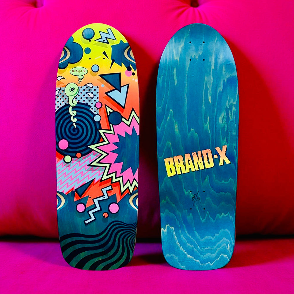 Weirdo 10"x30" Limited Edition HAND PAINTED Deck (1 of 10)