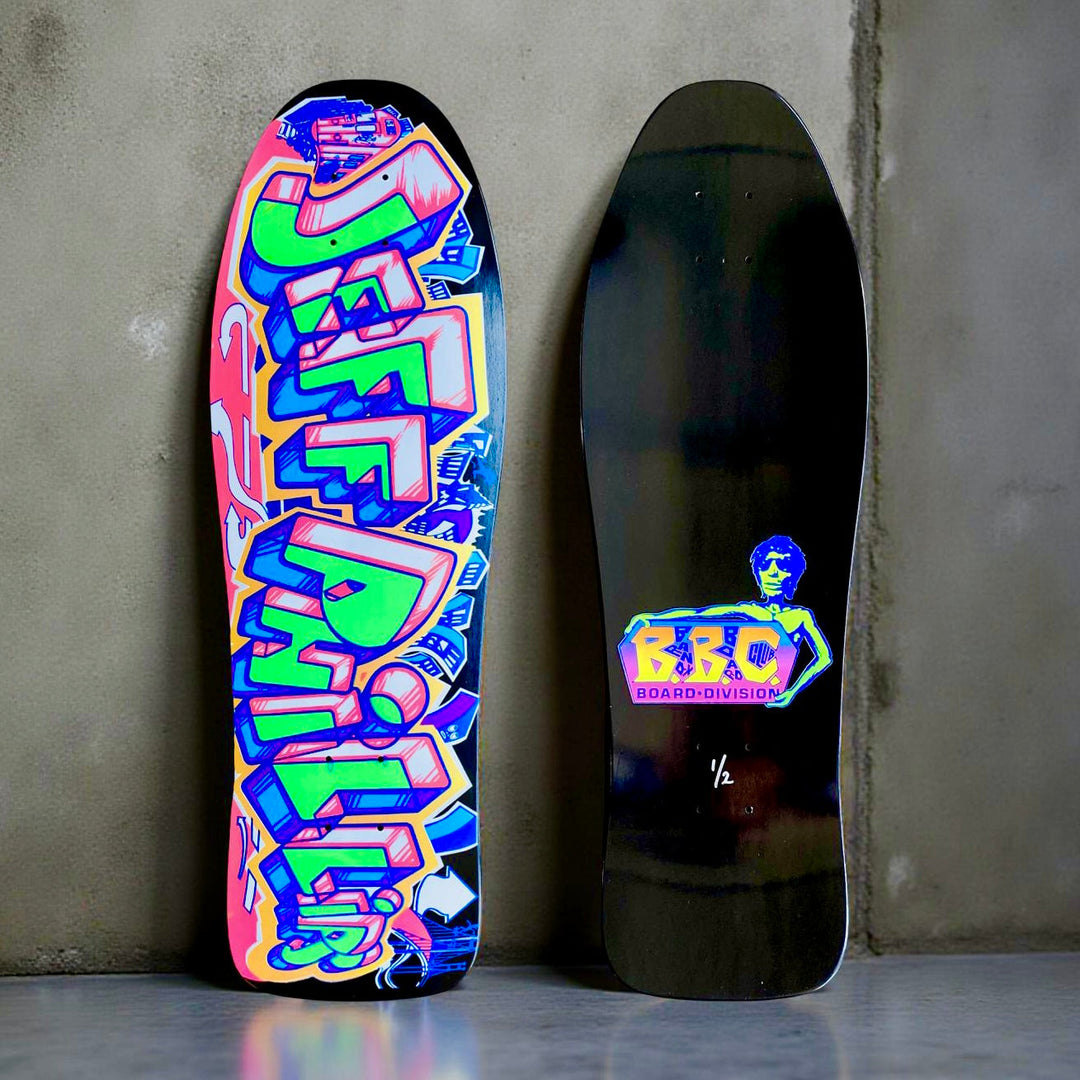 Jeff Phillips GRAFFITI Ultra Limited Edition, HAND-PAINTED BBC Deck (1 of 2)