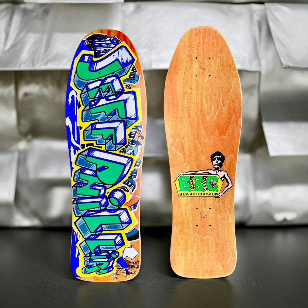 Jeff Phillips GRAFFITI Limited Edition, HAND PAINTED BBC Deck (1 of 20) - One Revolver Surfboards