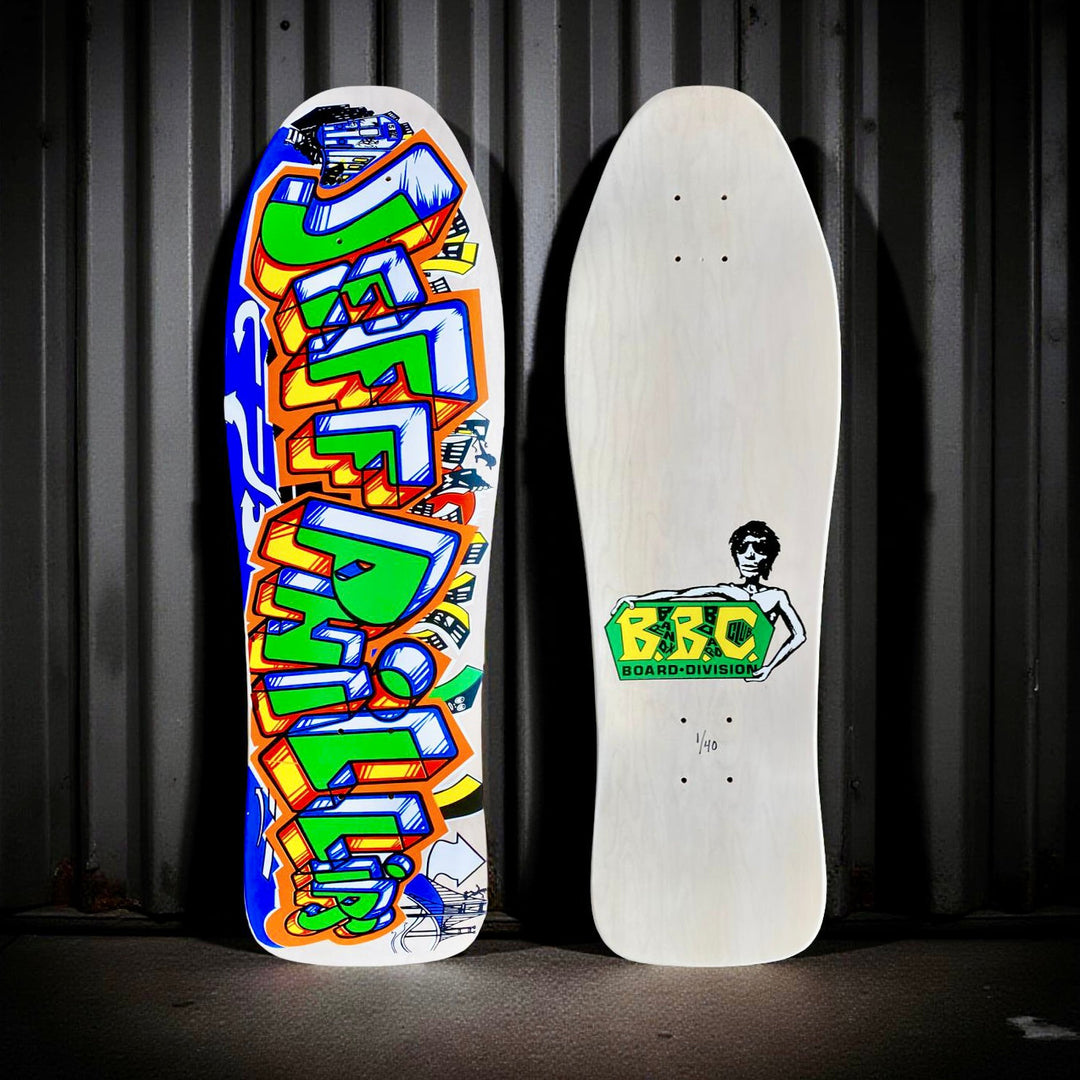 Jeff Phillips GRAFFITI Limited Edition, HAND PAINTED BBC Deck (1 of 40)