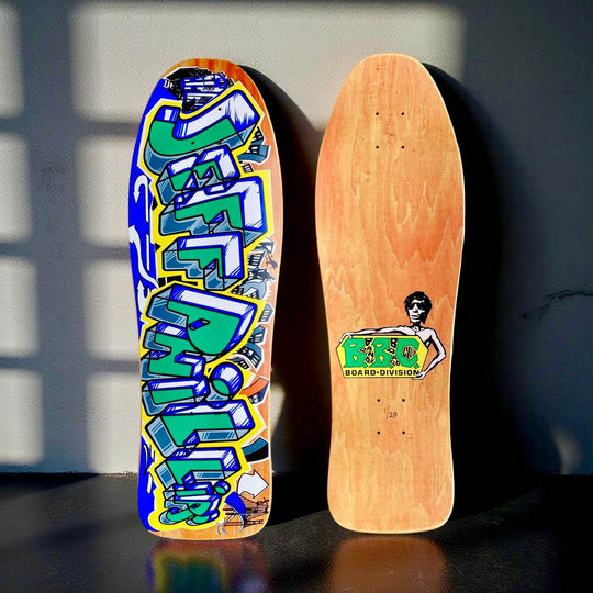 Jeff Phillips GRAFFITI Limited Edition, HAND PAINTED BBC Deck (1 of 20) - One Revolver Surfboards