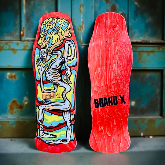 Rubberman 10"x30.25" Limited Edition Deck HAND-PAINTED (1 of 10)