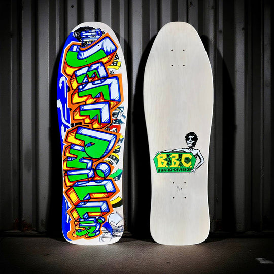 Jeff Phillips GRAFFITI Limited Edition, HAND PAINTED BBC Deck (1 of 40)