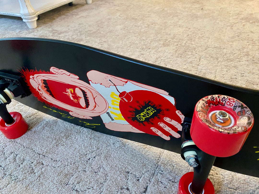 Josh Marlowe “Bomb King” Limited Edition Torpedo COMPLETE 10”x31” HAND-PAINTED (1 of 5) - One Revolver Surfboards