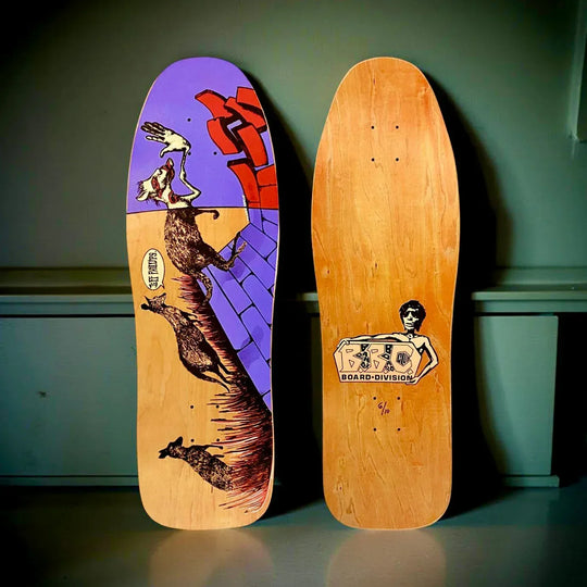 Jeff Phillips Kangaroo Limited Edition BBC Deck, HAND-PAINTED 10"x31" (1 of 10) - One Revolver Surfboards