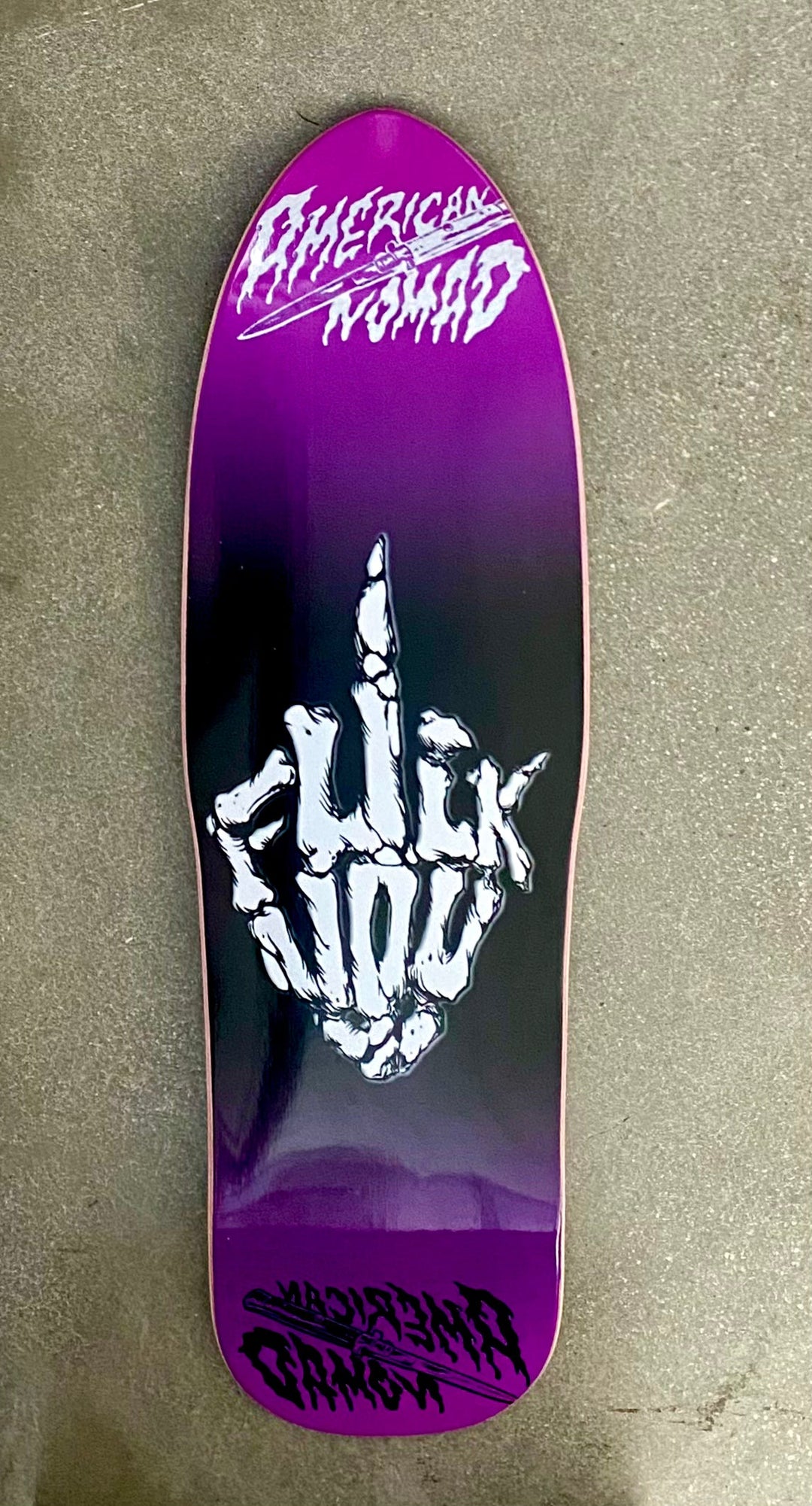 American Nomad F/U PUNK-POINT Deck 9.5"x32" (PRE-ORDER, NOVEMBER)