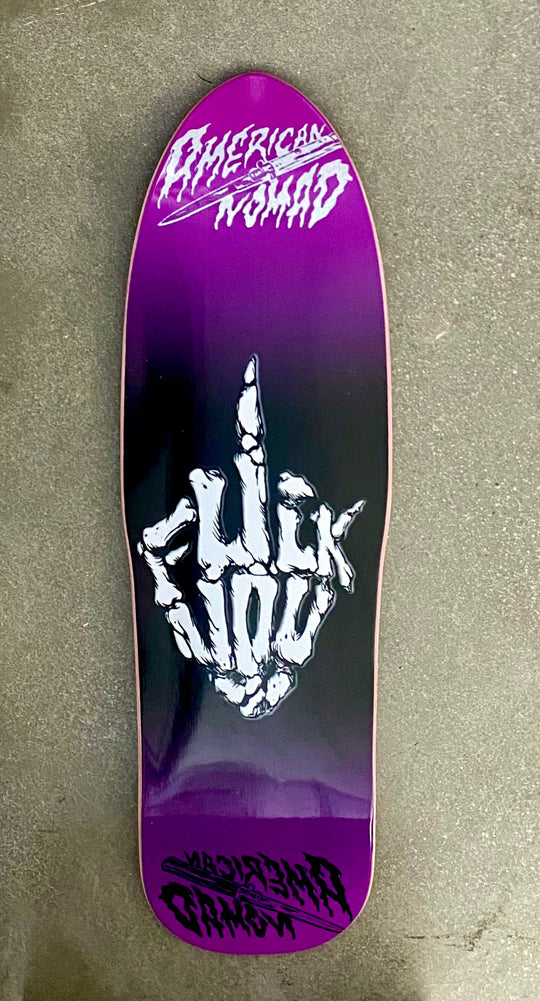 American Nomad F/U PUNK-POINT Deck 9.5"x32" (PRE-ORDER, NOVEMBER)