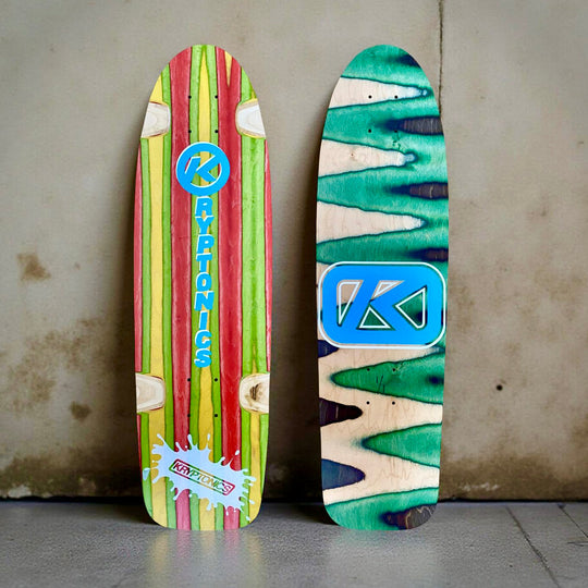 Kryptonics ONE-OF-A-KIND & HAND-PAINTED CRUISER Deck or Complete 8.5”x31” (1 of 1)