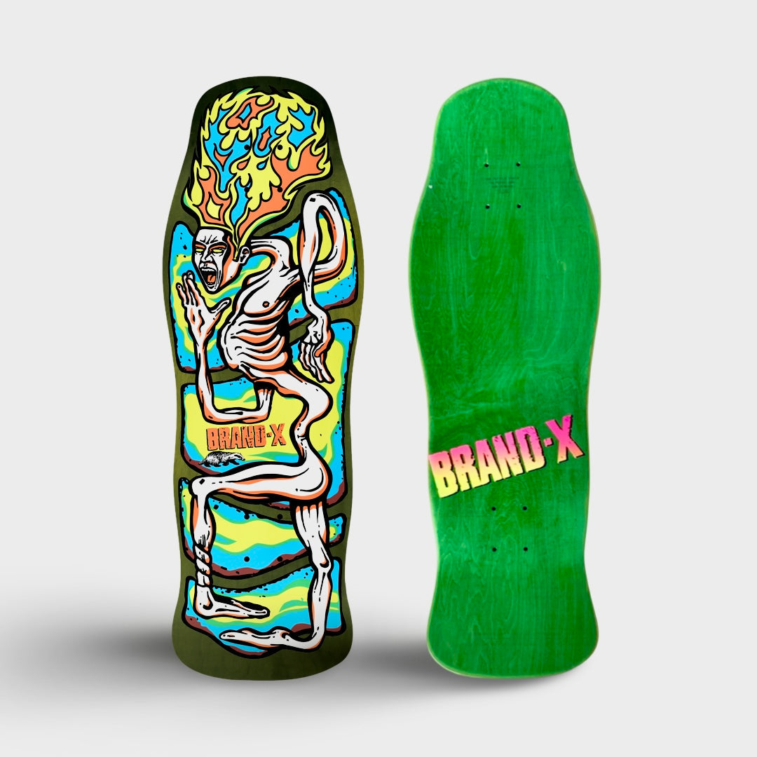 Rubberman 10"x30.25" Limited Edition Deck HAND PAINTED (1 of 5)
