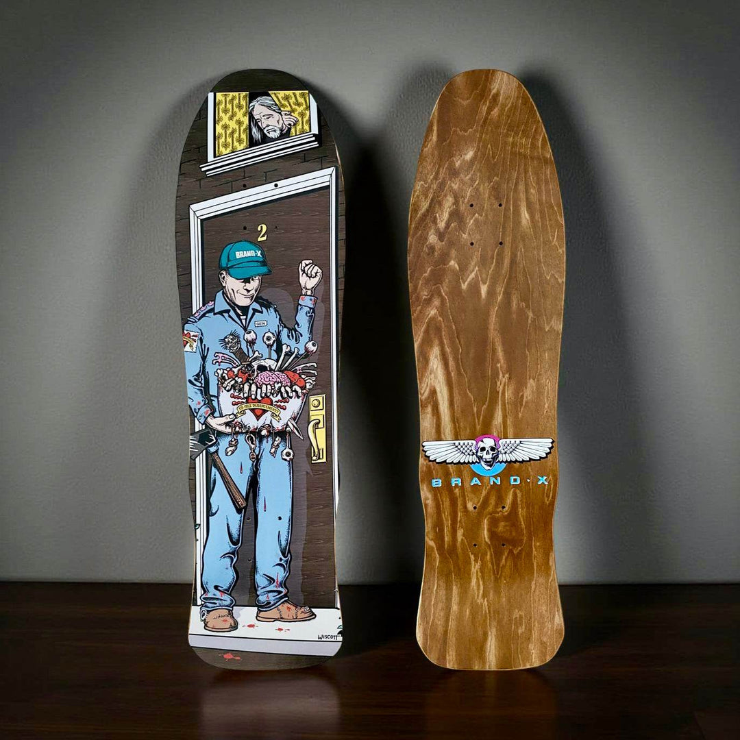 Ed Gein 2 SWEEPER 9”x33” Deck - One Revolver Surfboards