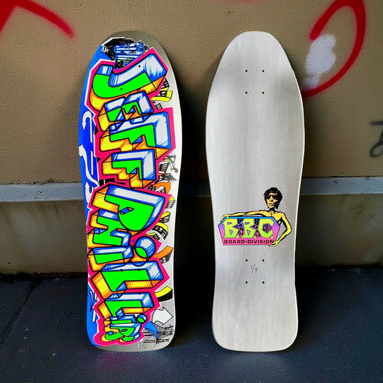 Jeff Phillips GRAFFITI Ultra Limited Edition, HAND-PAINTED BBC Deck (1 of 7)