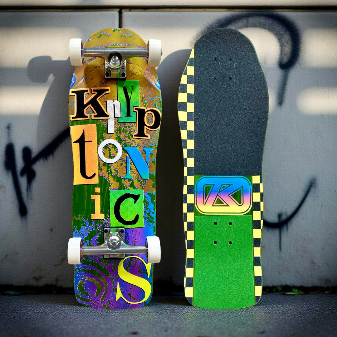 Kryptonics Ransom LIMITED EDITION 10.1"x30" HAND PAINTED Complete (1 of 3)