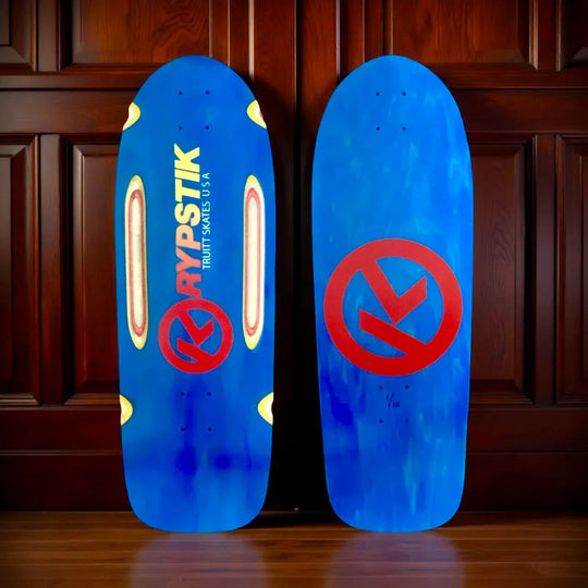 Krypstik Routed 10”x30” Limited Edition Deck HAND-PAINTED (1 of 10) - One Revolver Surfboards