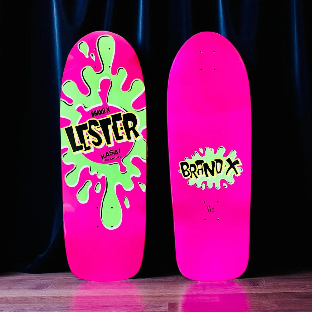Lester Kasai 10”x30” HAND PAINTED Limited Edition Deck (1 of 15) - One Revolver Surfboards