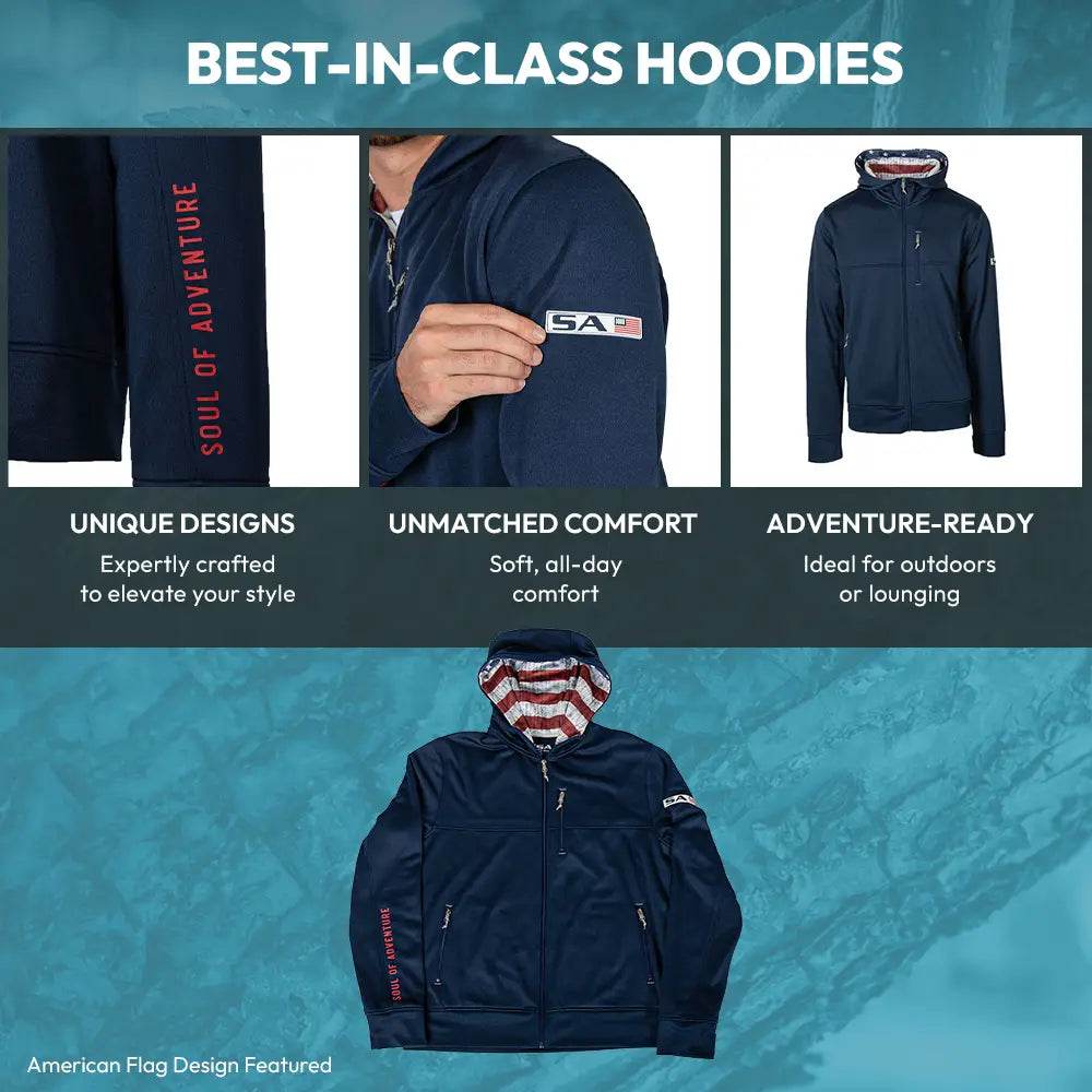 Full Zip Performance Hoodie - One Revolver Surfboards