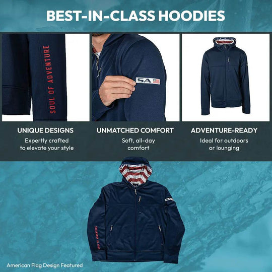 Full Zip Performance Hoodie - One Revolver Surfboards