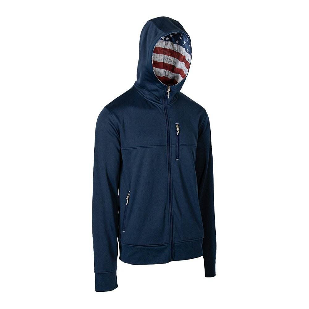 Full Zip Performance Hoodie - One Revolver Surfboards