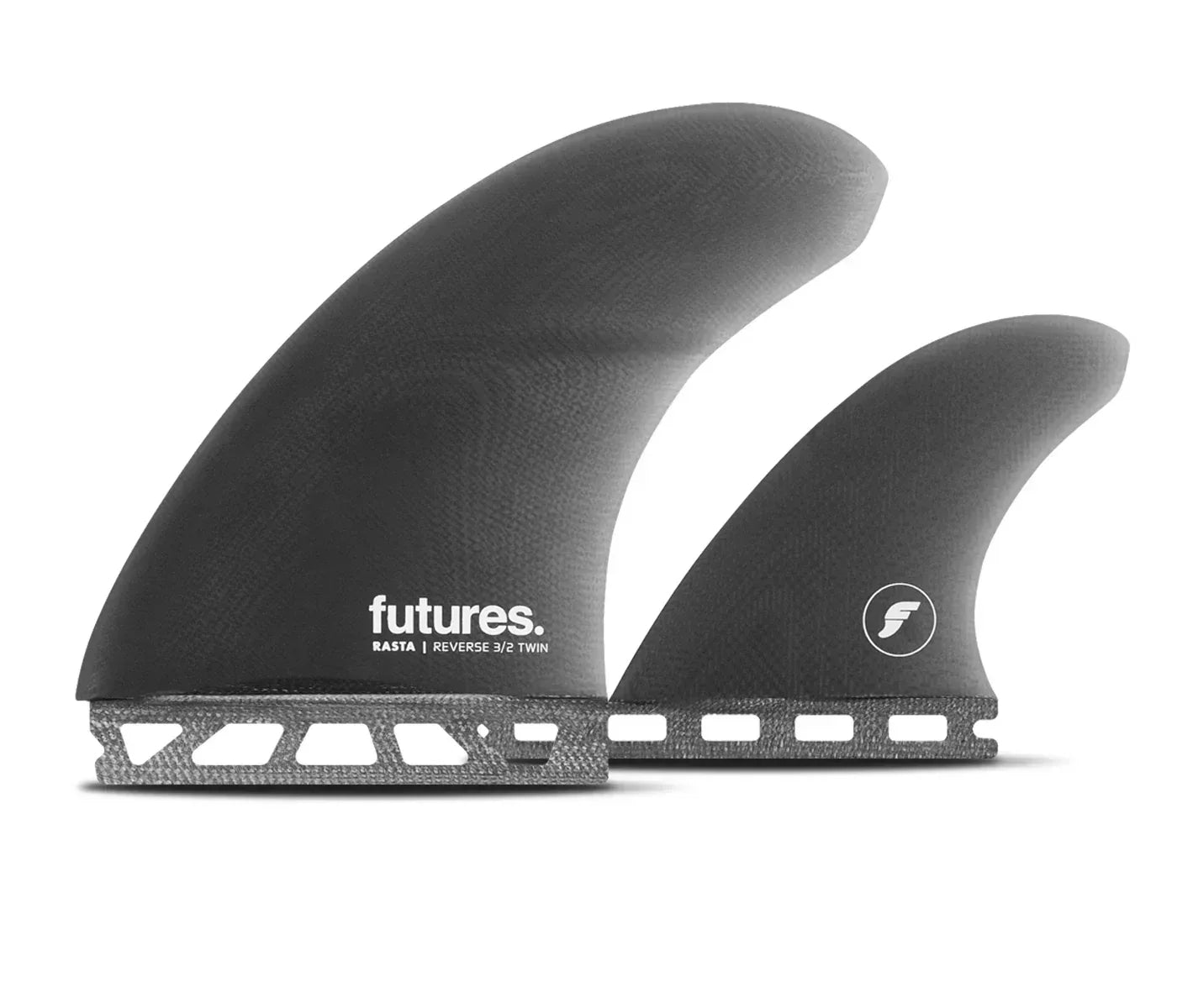 One Revolver Surfboards - Rasta Reverse 3/2 Twin+1 Surfboard Fins