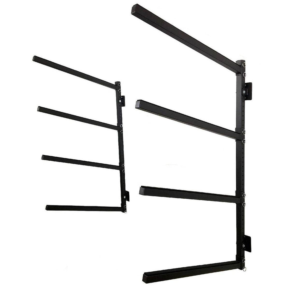 Kona SUP & Surfboard Storage | Indoor Adjustable Rack | 4 Level - Wall Mounted - One Revolver Surfboards