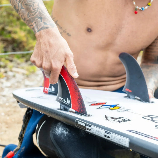 One Revolver Surfboards - FCS II Gabriel Medina Signature Tri Fin Set Thrusters