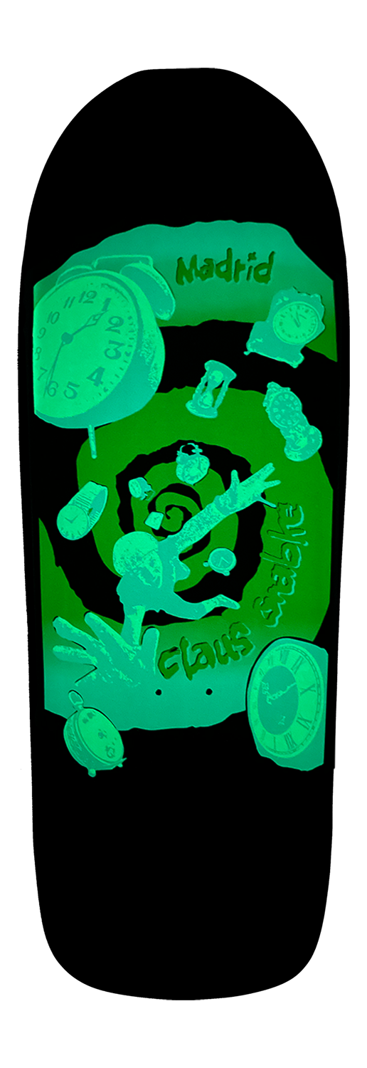 Madrid Claus Grabke Time Warp LTD Glow In The Dark 10.75