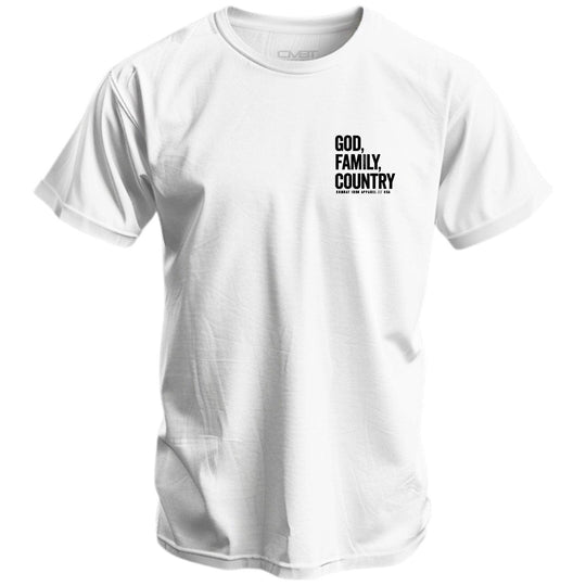 One Revolver Surfboards - God, Family, Country - Honoring Charlie Kirk Men&