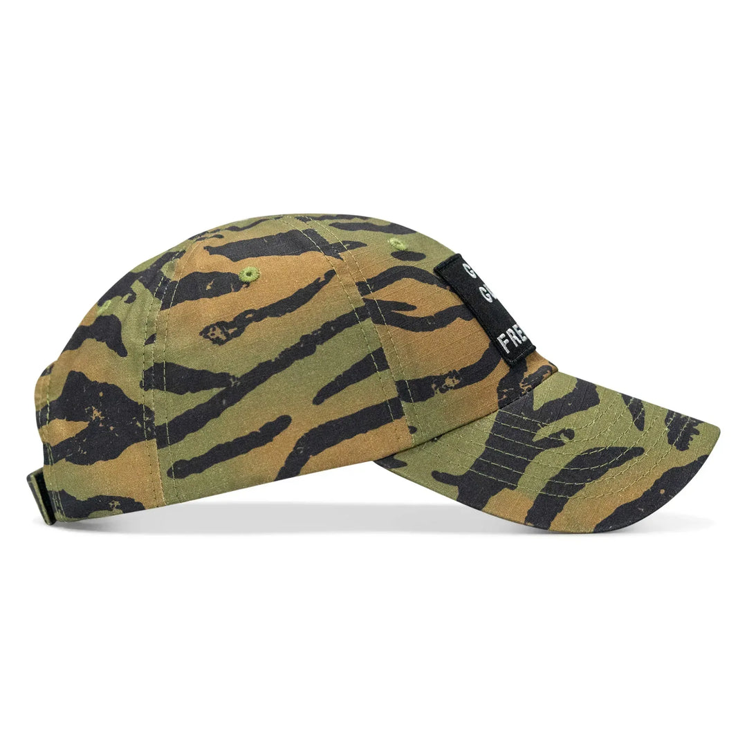 One Revolver Surfboards - Ripstop God, Guns and Freedom Lifestyle Patch Low Profile Hat HEADWEAR