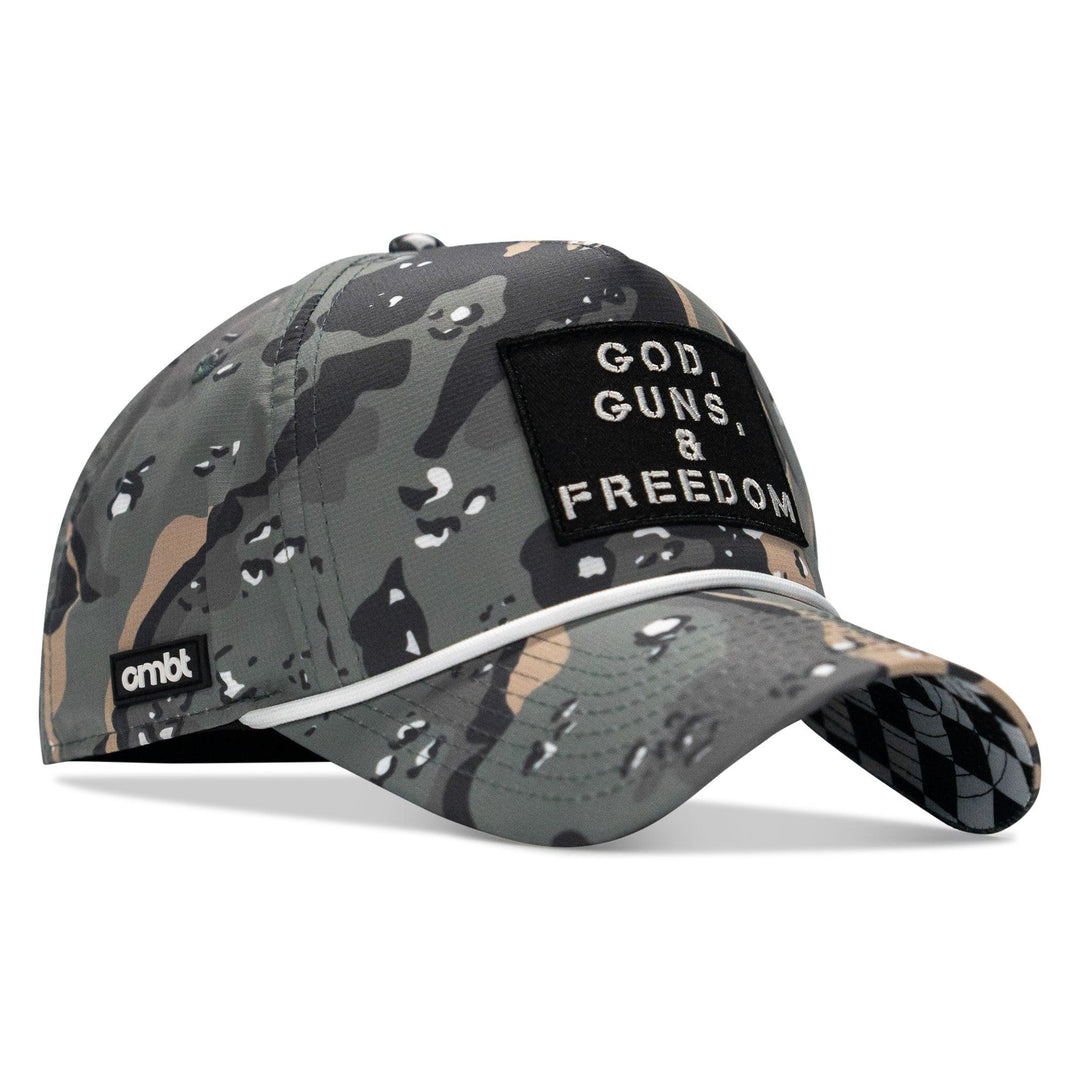 One Revolver Surfboards - God, Guns, And Freedom Patch Weekender Snapback Hat WEEKENDER SNAPBACK